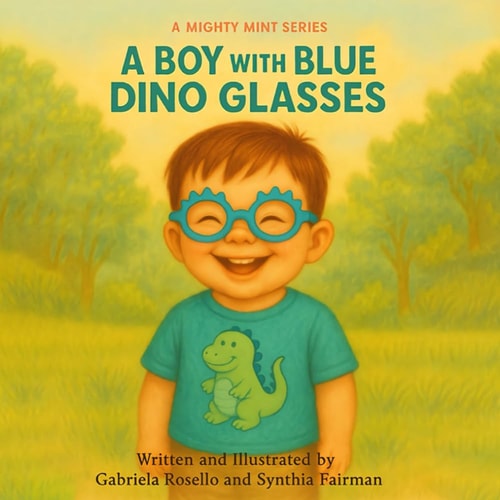 A Mighty Mint Series A Boy With Blue Dino Glasses