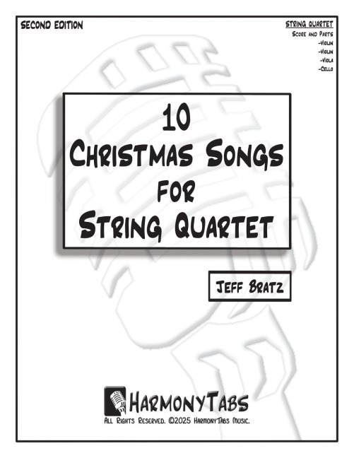 10 Christmas Songs for String Quartet: Second Edition