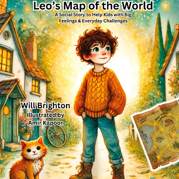 Leos Map of the World: A Social Story to Help Kids with Big Feelings & Everyday Challenges