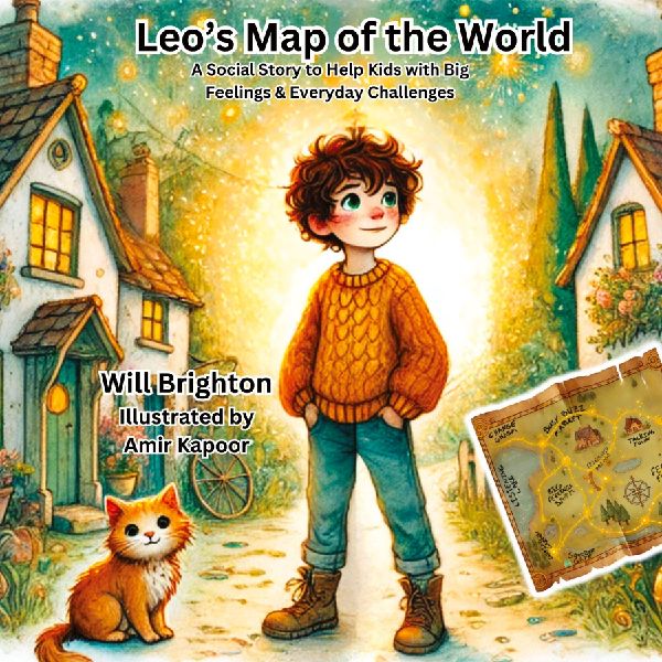 Leos Map of the World: A Social Story to Help Kids with Big Feelings & Everyday Challenges