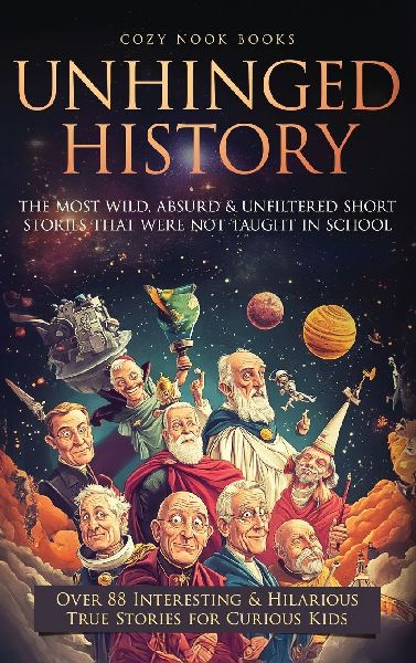 Unhinged History: The Most Wild, Absurd & Unfiltered Short Stories That Were NOT Taught in School. Over 88 Interesting & Hilarious True Stories for Curious Kids