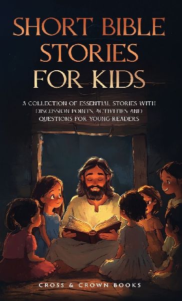 Short Bible Stories for Kids: A Collection of Essential Stories with Discussion Points, Activities and Questions for Young Readers