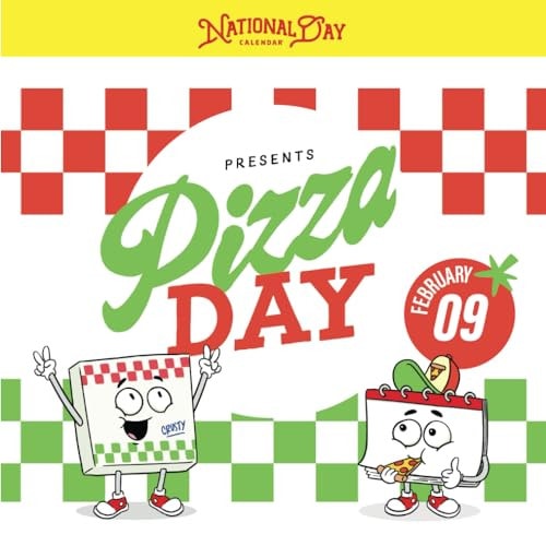 National Pizza Day Fun-filled Children's Book Featuring National Pizza Day's Secret Origin Story, Fascinating Facts, and Laugh-out-loud Jokes! (National Day Calendar)