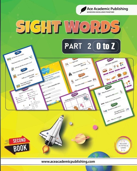 Sight Words - Part 2 (O to Z): Includes Activities and Games