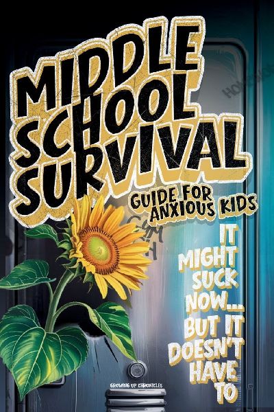 Middle School Survival Guide for Anxious Kids: Calm-Down Tools, Confidence Builders, Friendship Scripts, Study Routines, and Social Media Tips To Go From Awkward to Awesome in Just 30 Days