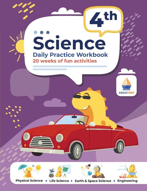 4th Grade Science: Daily Practice Workbook | 20 Weeks of Fun Activities (Physical, Life, Earth and Space Science, Engineering | Video Explanations Included