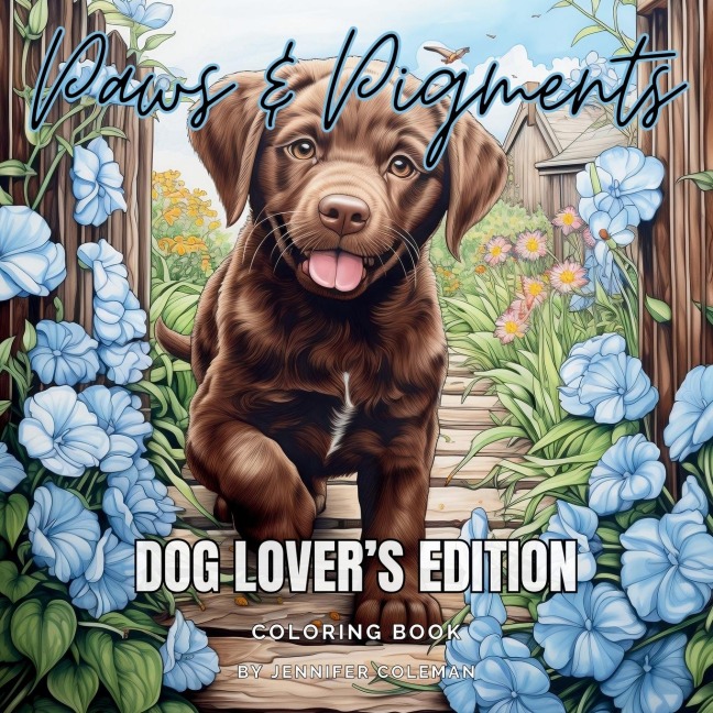 Paws & Pigments Dog Lovers Edition: Extraordinarily Fun and Stress-Relieving Coloring Book for Dog Lovers of All Ages