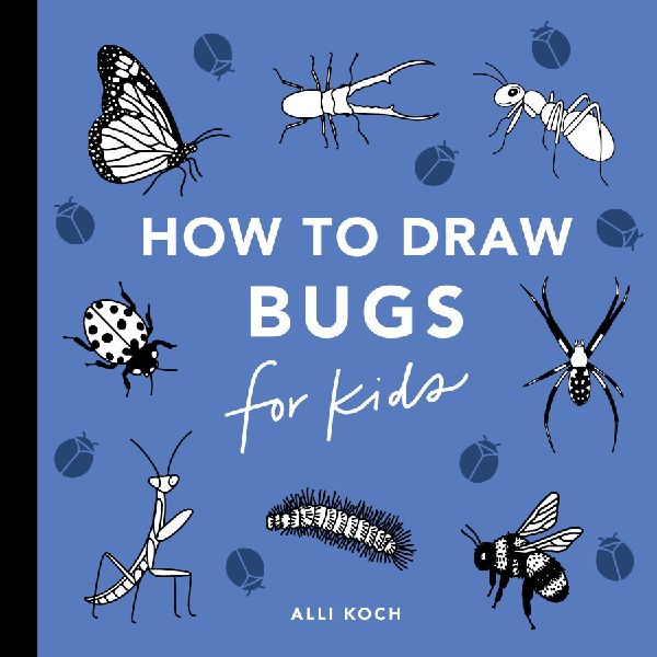 Bugs: How to Draw Books for Kids: Learn to Draw a Butterfly Books for Kids