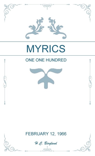 MYRICS: One One Hundred