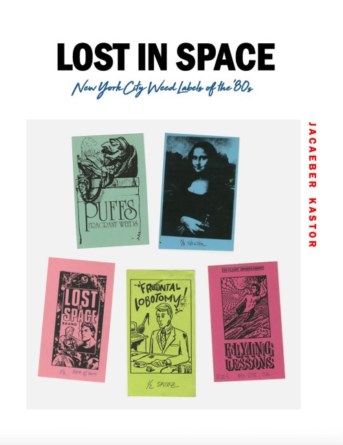 Lost in Space: New York City Weed Labels of the '80s