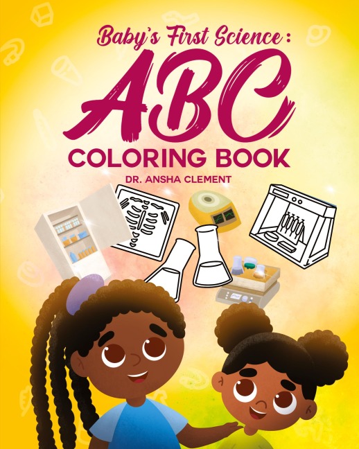 Babys First Science Coloring Book: ABC