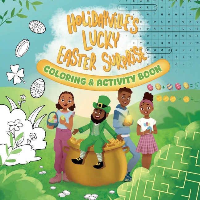 Holidayville's Lucky Easter Surprise Coloring & Activity Book