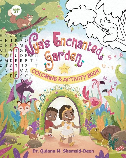 Nyas Enchanted Garden Coloring & Activity Book
