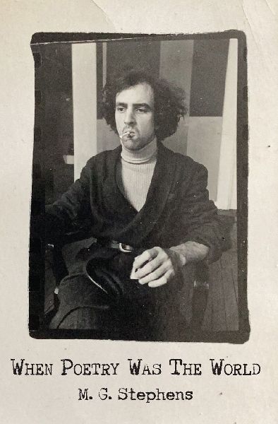 When Poetry Was The World