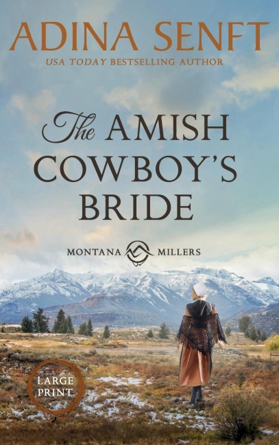 The Amish Cowboys Bride (Large Print Hardcover)