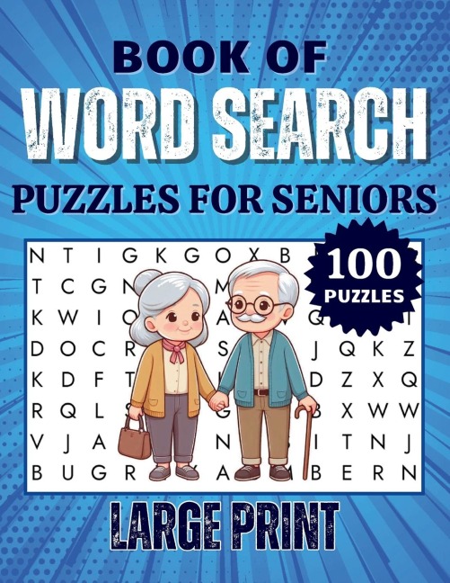Book of Word Search Puzzles for Seniors