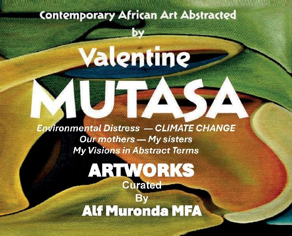 Contemporary African Art Abstracted by Valentine Mutasa