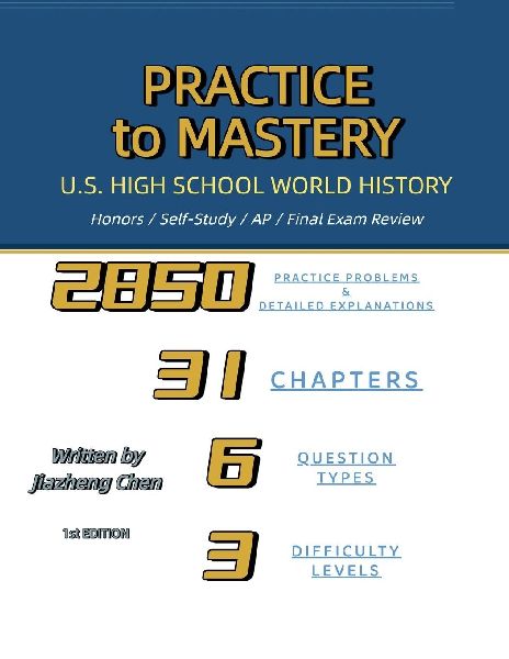 Practice to Mastery: U.S. High School World History