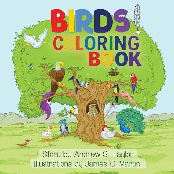 BIRDS!: Coloring Book