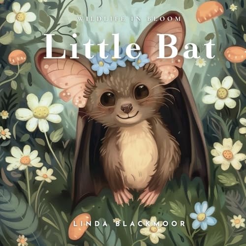Little Bat Educational Children's Picture Book About Bats Filled With Real Photos, Art, & Bat Facts