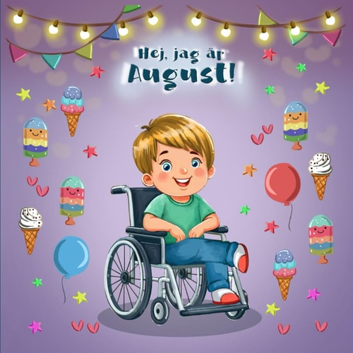 Hej, jag är August Alla Får Vara Med!