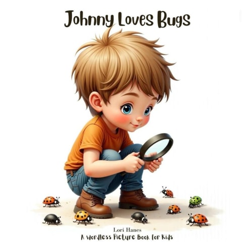 Johnny Loves Bugs A Wordless Picture Book for Kids