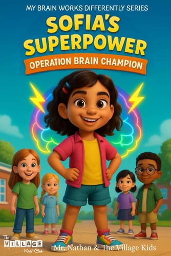 Sofia's Superpower Operation Brain Champion: A Children's Book on ADHD, Self-Advocacy, and Celebrating Different Kinds of Brains