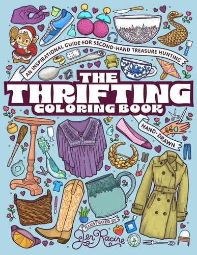 The Thrifting Coloring Book