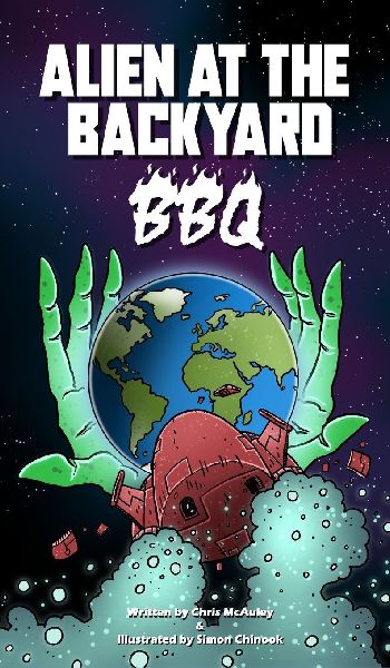 Alien at the Backyard BBQ