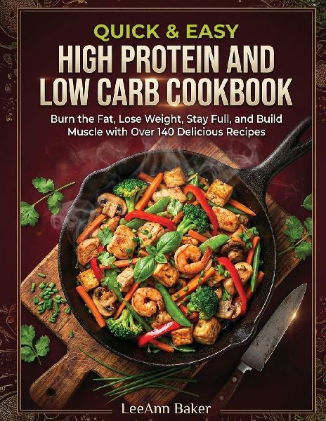 Quick & Easy High Protein and Low Carb Cookbook