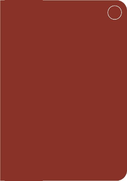 Garnet A5 Blank Notebook