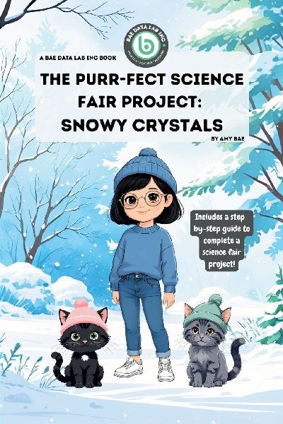 The Purr-Fect Science Fair Project: Snowy Crystals