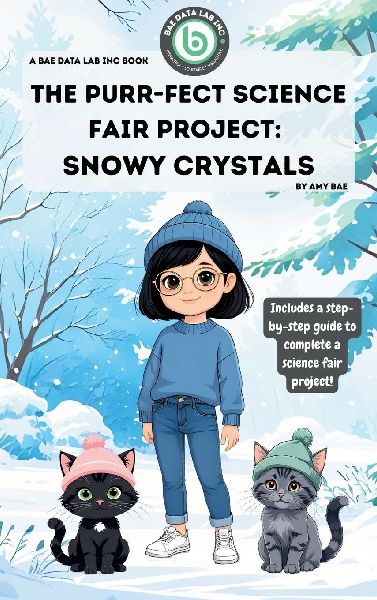 The Purr-Fect Science Fair Project: Snowy Crystals