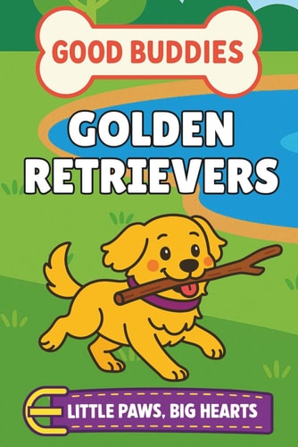 Golden Retrievers A Picture Book for Babies and Toddlers
