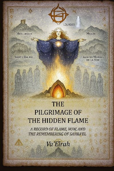 The Pilgrimage of the Hidden Flame: A Record of Flame, Vow, and the Remembering of Sahra'el