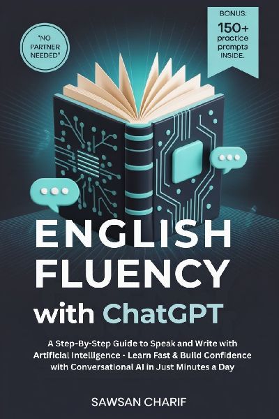 English Fluency with ChatGPT: A Step-By-Step Guide to Speak and Write with Artificial Intelligence - Learn Fast & Build Confidence with Conversational AI in Just Minutes a Day