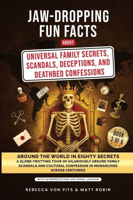 Jaw-Dropping Fun Facts About Universal Family Secrets, Scandals, Deceptions, and Deathbed Confessions: Around the World in Eighty Secrets, A Globe-Trotting Tour of Hilariously Absurd Family Scandals and Cultural Confession in Monarchies across Centuries