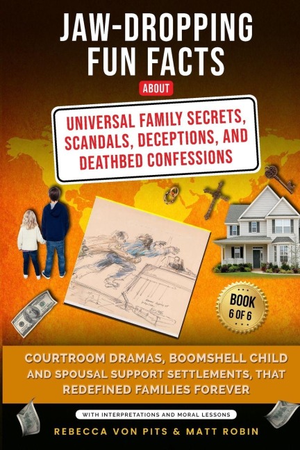 Jaw-Dropping Fun Facts  About Universal Family Secrets, Scandals, Deceptions, and Deathbed Confessions: Courtroom Dramas, Child and Spousal Support Settlements, that Redefined Families Forever