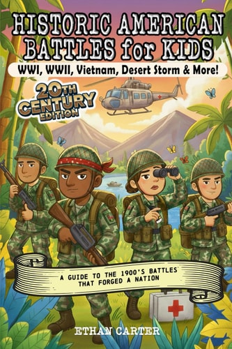 Historic American Battles for Kids WWI, WWII, Vietnam, Desert Storm & More!: 20th Century Edition - a Guide to the 1900's Battles That Forged a Nation