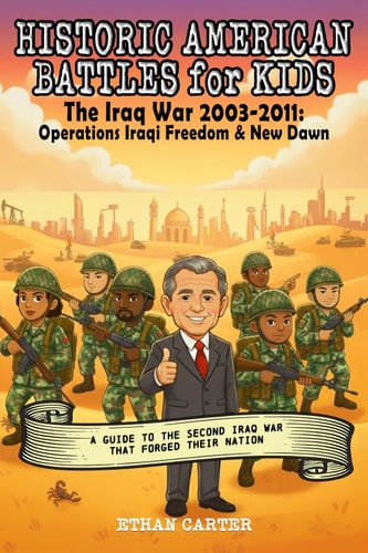 Historic American Battles for Kids: The Iraq War 2003-2011 - Operations Iraqi Freedom & New Dawn: A Guide to the Second Iraq War that Forged their Nation