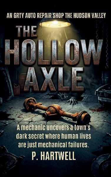 The Hollow Axle: A mechanic uncovers a towns dark secret where human lives are just mechanical failures
