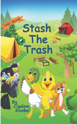 Stash The Trash Early Decodable Book