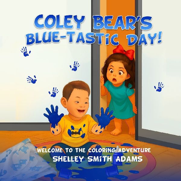Coley Bears Blue-Tastic Day! Welcome to the Coloring Adventure
