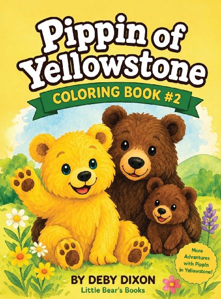 Pippin of Yellowstone: Coloring Book 2
