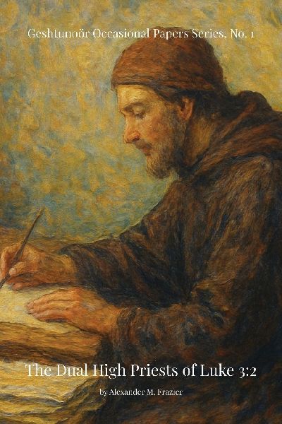 The Dual High Priests of Luke 3: 2
