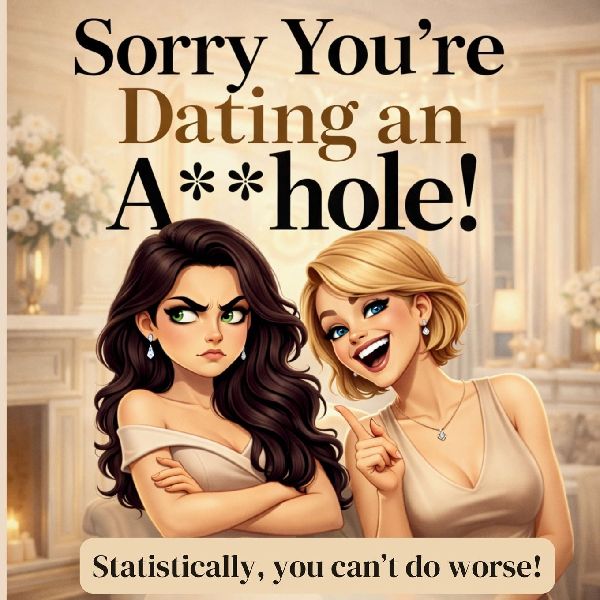 Sorry Youre Dating An A**hole!: Statically, you cant do worse!