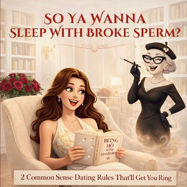 So Ya Wanna Sleep with Broke Sperm?: 2 Common Sense Dating Rules Thatll Get You the Ring!