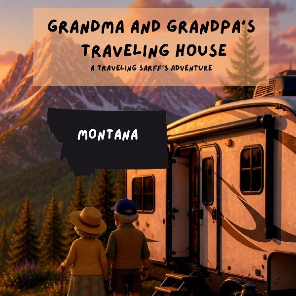 Grandma and Grandpas Traveling House in Montana: A Traveling Sarffs Adventure