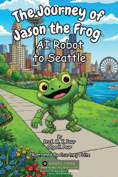 The Journey of Jason the Frog(TM) AI Robot to Seattle