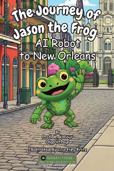 The Journey of Jason the Frog(TM) AI Robot to New Orleans